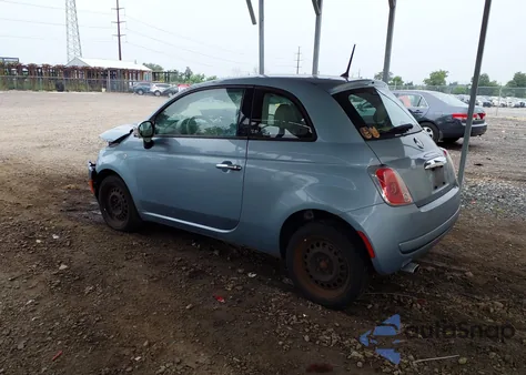 2015 Fiat 500 Pop from USA, damaged, VIN 3C3CFFAR5FT537197